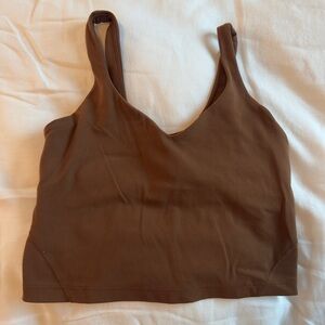 lululemon align tank mocha brown Small 6